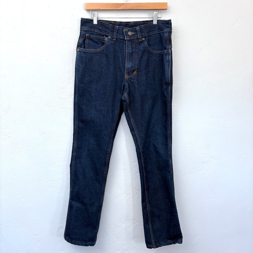 Origin Maine Factory Jeans Men Size 30 x 30 Blue Dark Wash Made In USA